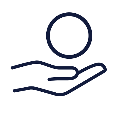 自己負担0のアイコン